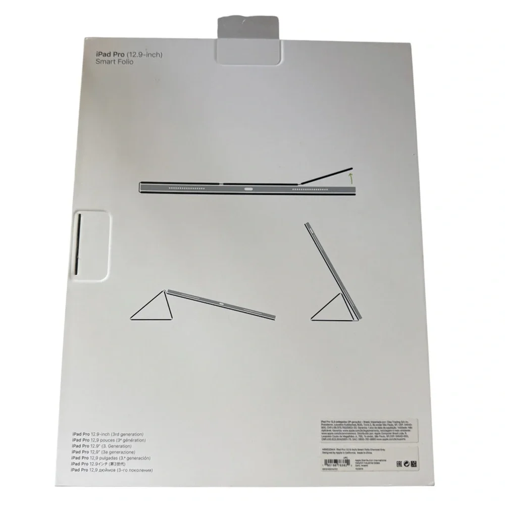 12.9” Apple iPad Pro 3rd Gen Smart Folio - Charcoal Gray
